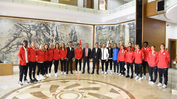 Gaziantep ALG Spor'dan Vali Çeber'e ziyaret